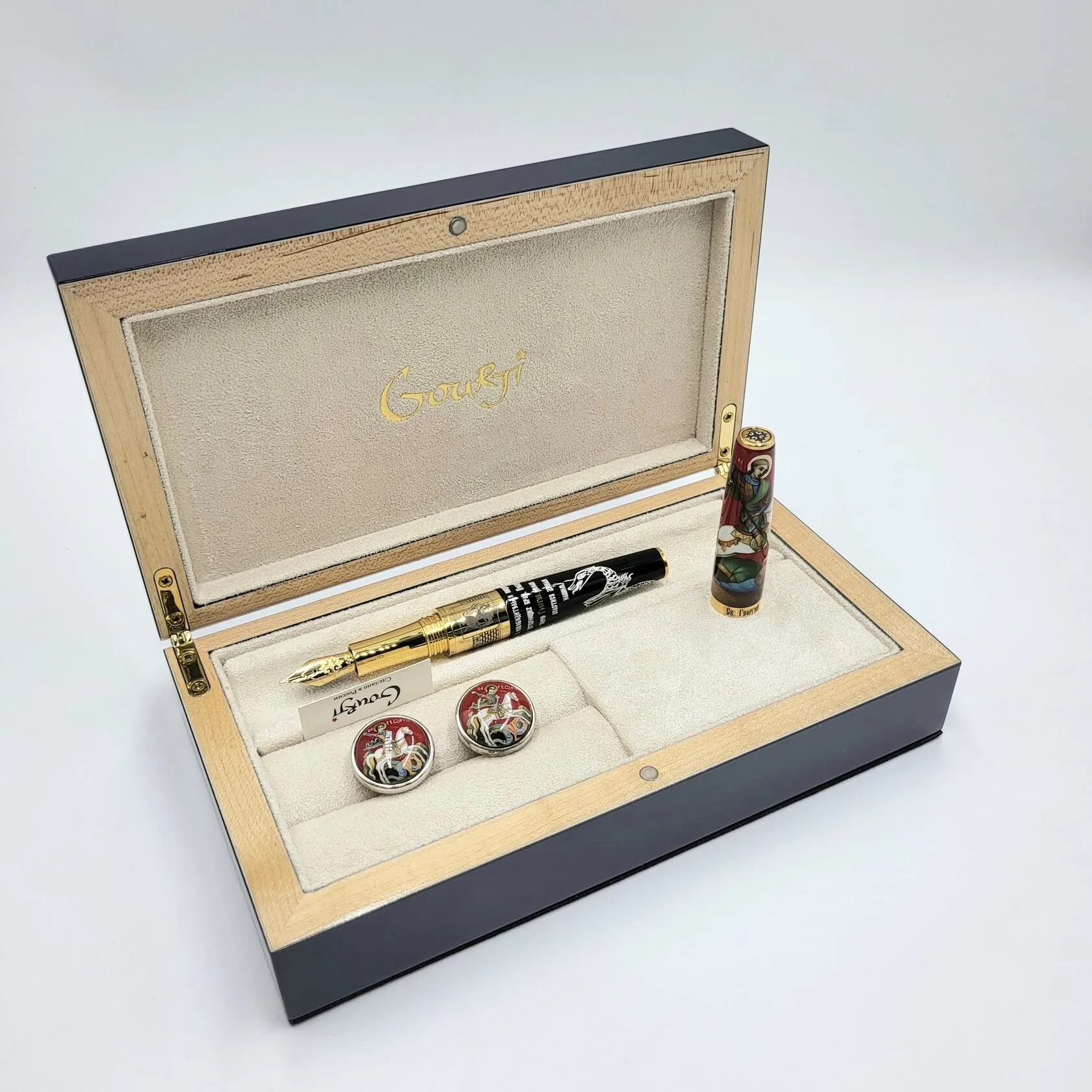 Запонки "Святой Георгий"